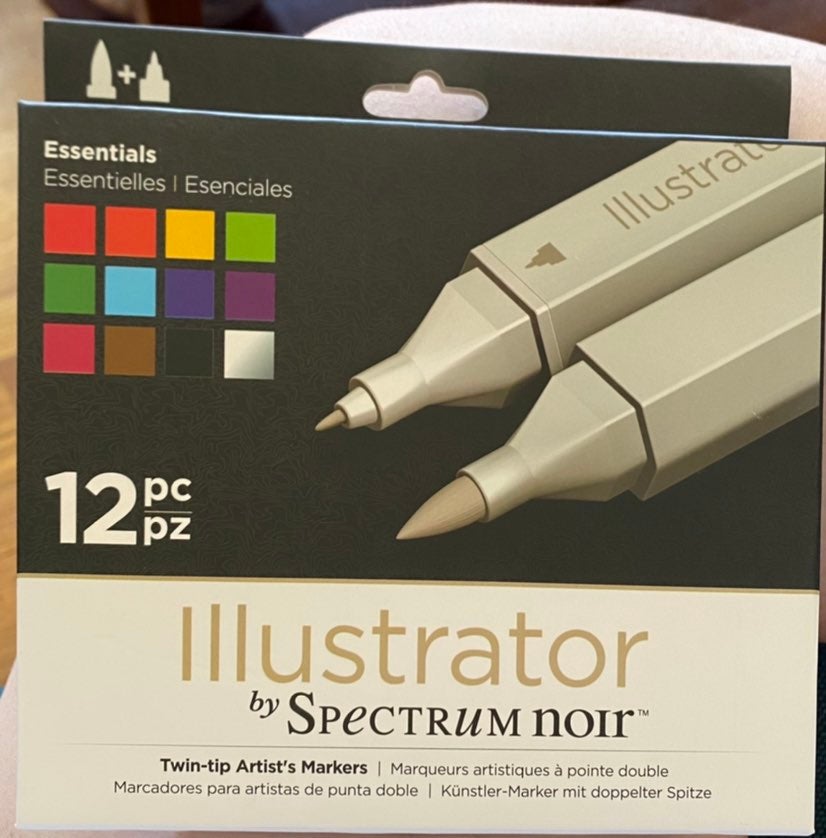 Illustrator by Spectrum Noir 12 pc