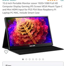 15.4 4k monitor