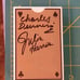 The Gin Game Playing Cards Signed By Deceased Stars Charles Durning&Julie Harris