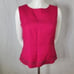 Deane & White Linen Blend Embellished Sleeveless Pant Suit Size 8