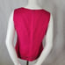 Deane & White Linen Blend Embellished Sleeveless Pant Suit Size 8
