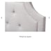 Baxton Studio Mars Fabric Full Size Headboard
