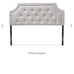 Baxton Studio Mars Fabric Full Size Headboard