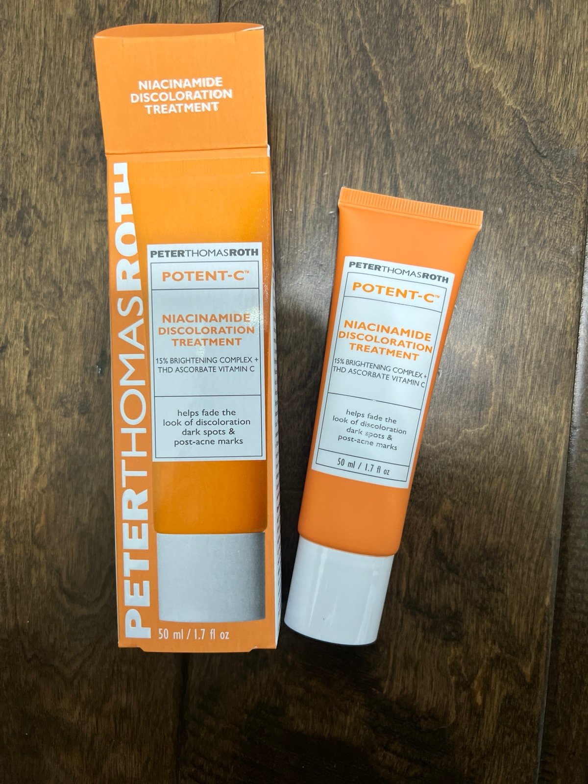NIB Full Size Peter Thomas Roth Potent-C Niacinamide Discoloration Treatment