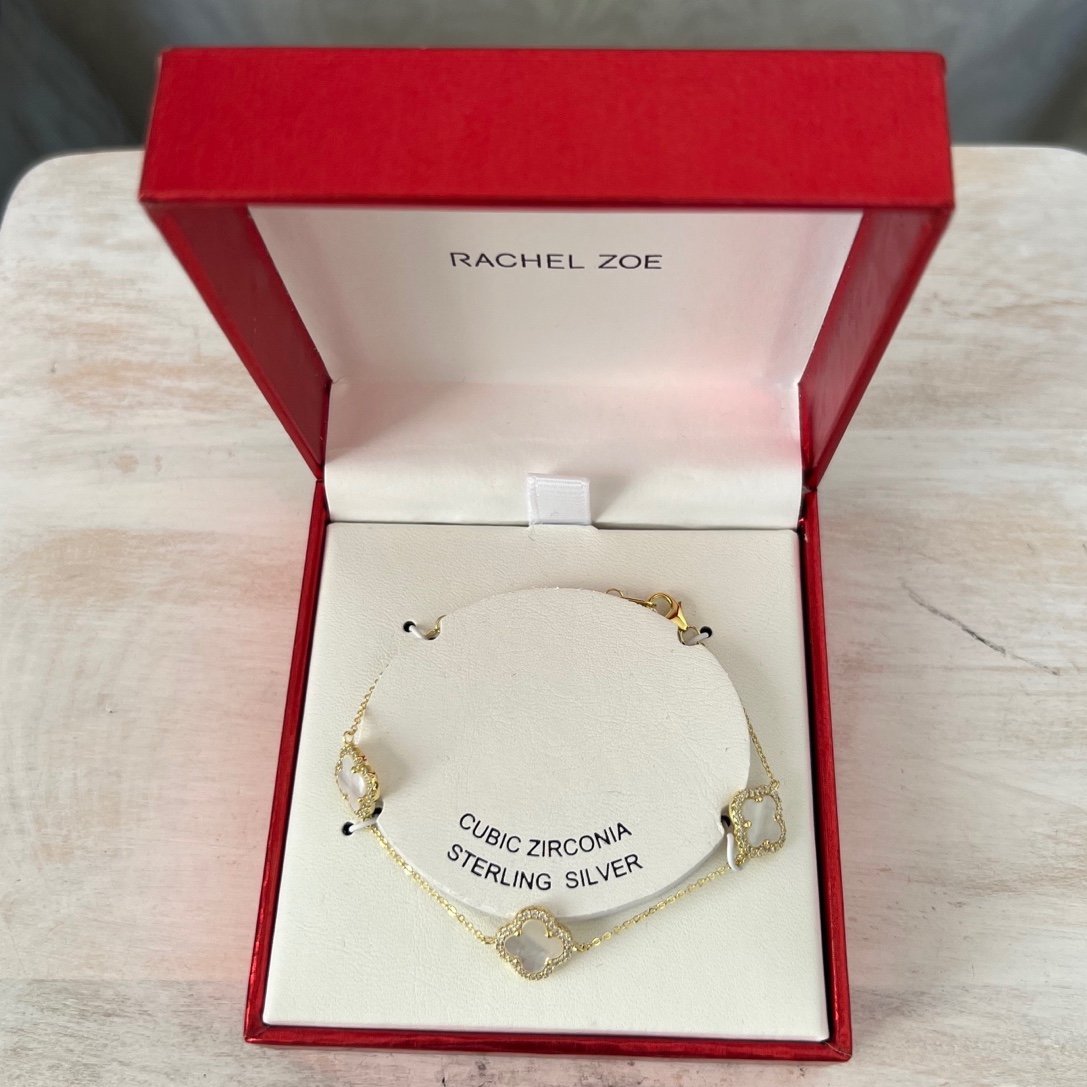 Rachel Zoe Clover Bracelet