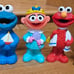 Vintage Sesame Street softsoap collectible bubble bath 1992 Figures Empty lot 5