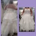 Vera Wang Wedding Dress w/Veil & Petticoat, Size 20W, White/Ivory, New w/Tags