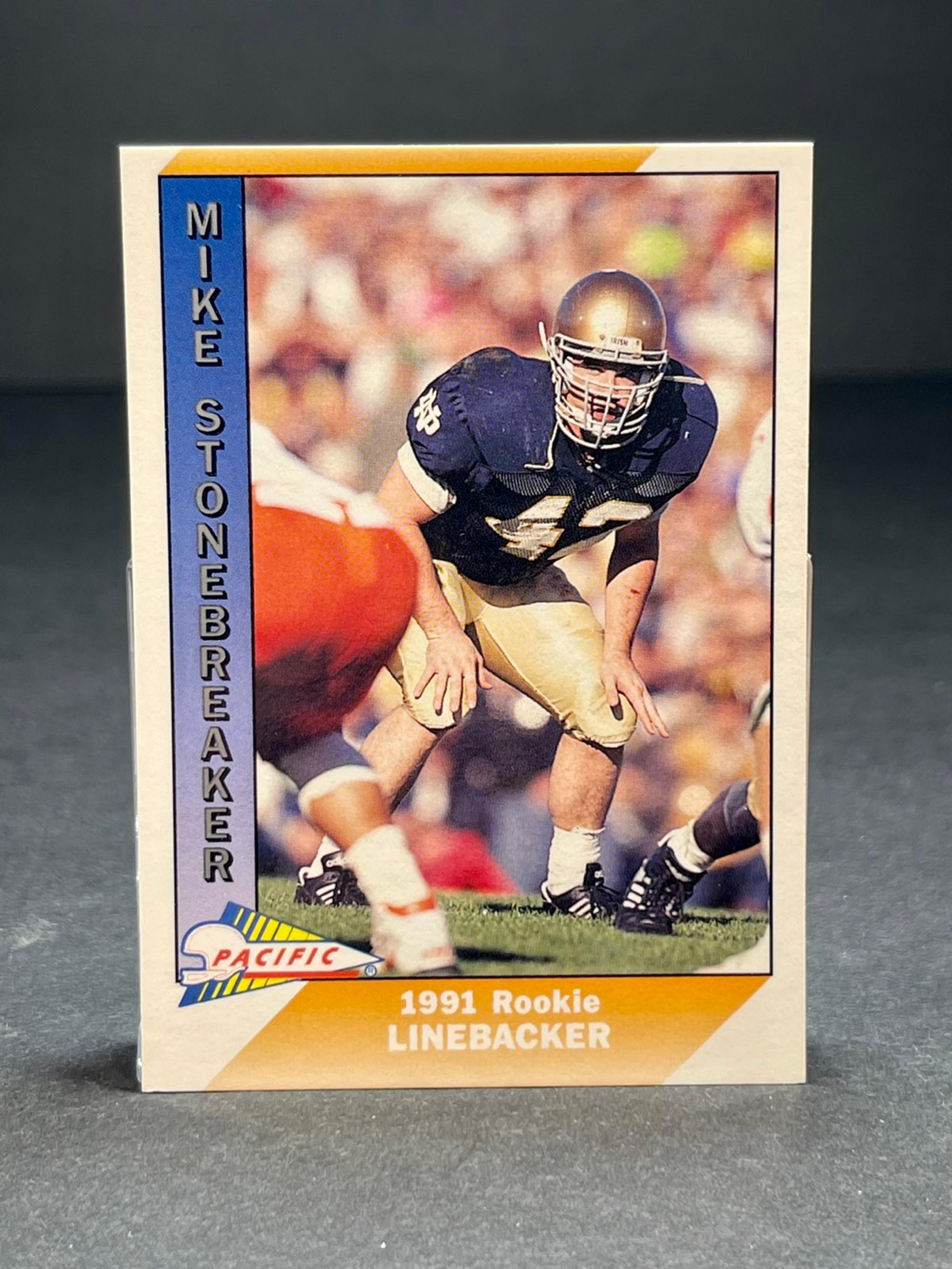 1991 Pacific Mike Stonebreaker #540 RC