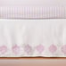 Pottery Barn Cassandra Belgian Flax Linen Crib Skirt