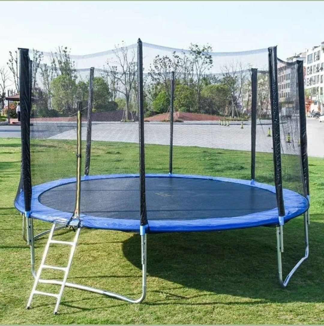 12 Ft Children's And Kids Trampoline Wit