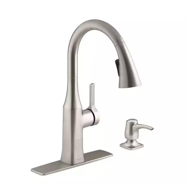New Kohler Rubicon R20147-SD-VS Vibrant Stainless Finish silver