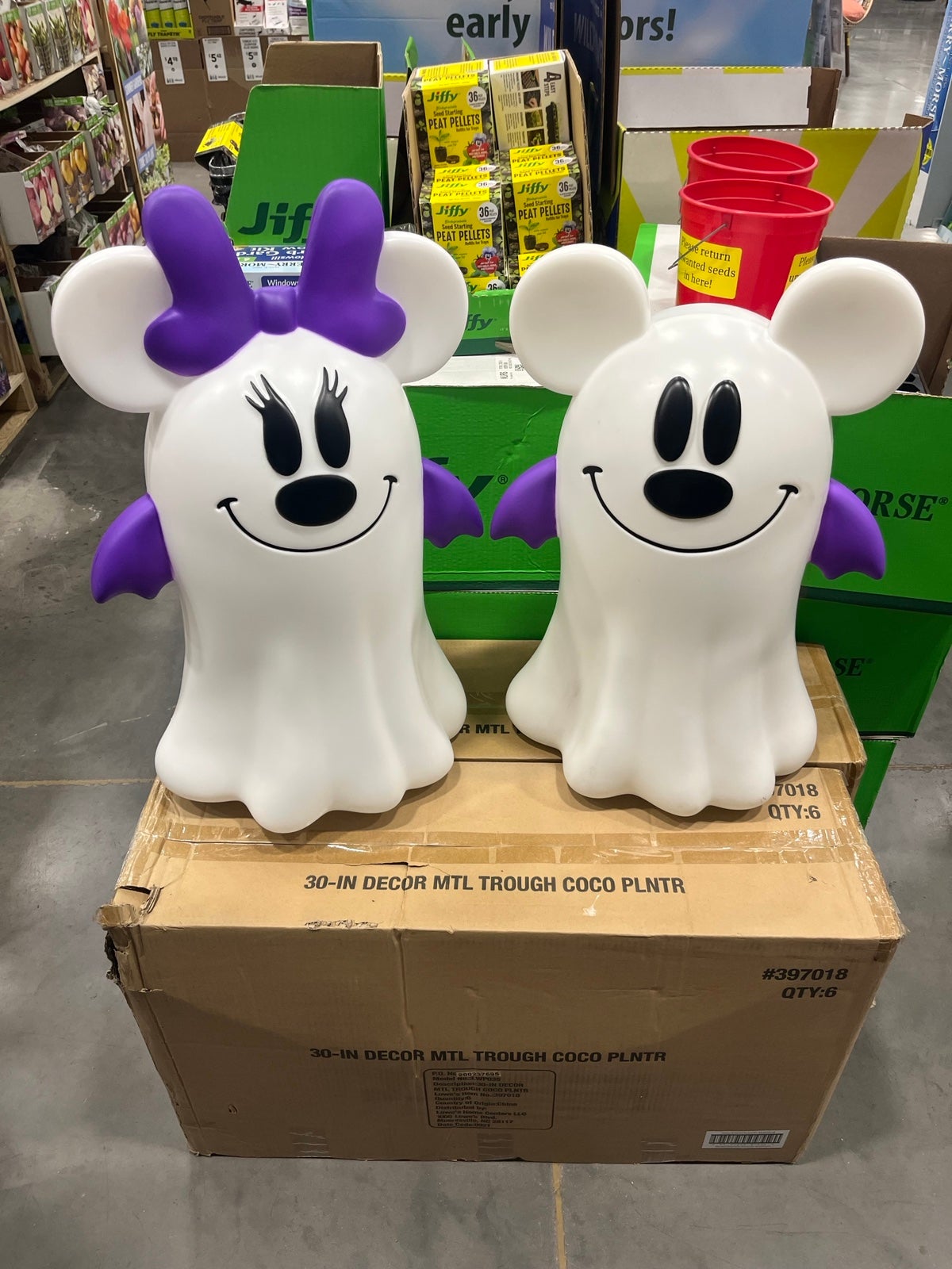 Mickey and Minnie ghost blow mold lowest halloween 2023