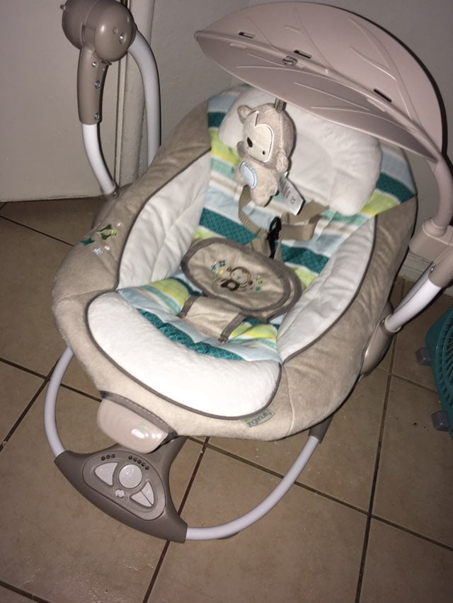 baby swing and portable bed