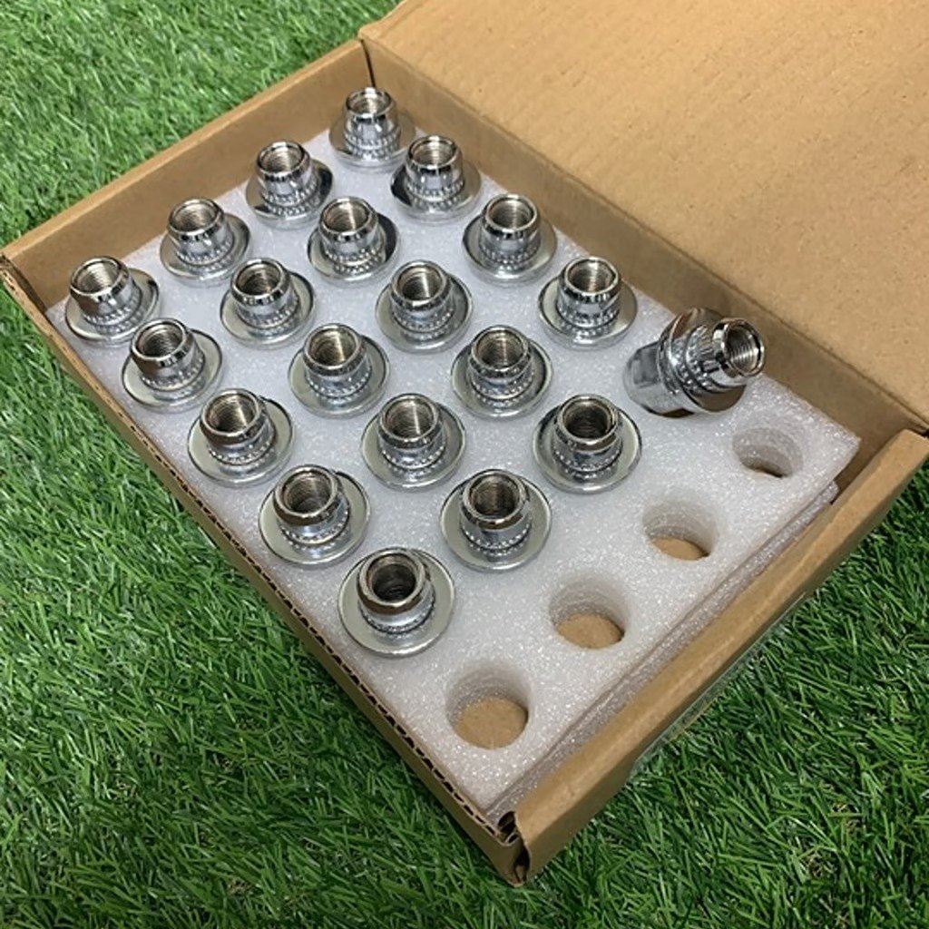 20pcs Chrome Nissan Infiniti 12x1.25 Factory Style Mag Type Replacement Lug Nut