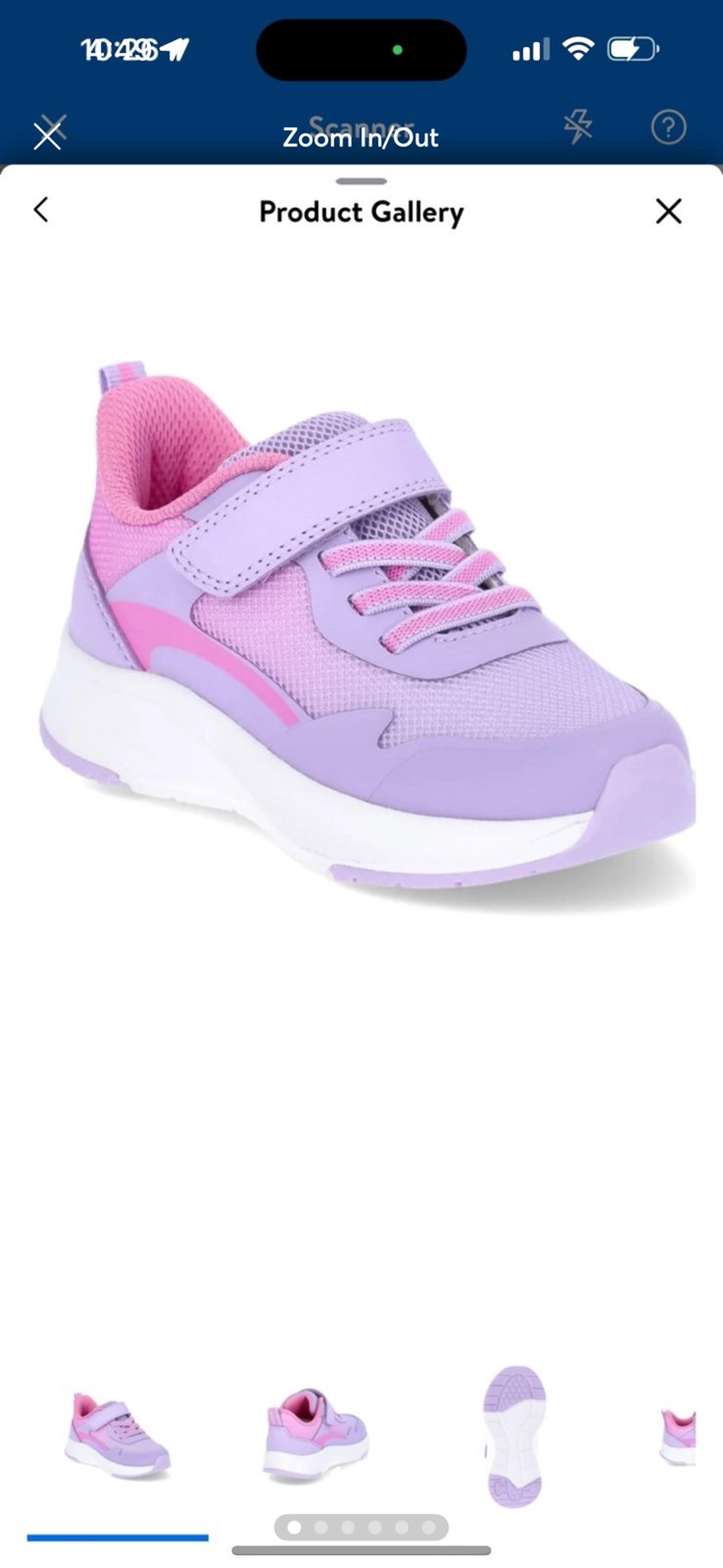 Girls toddler jogger sneakers. Size 11