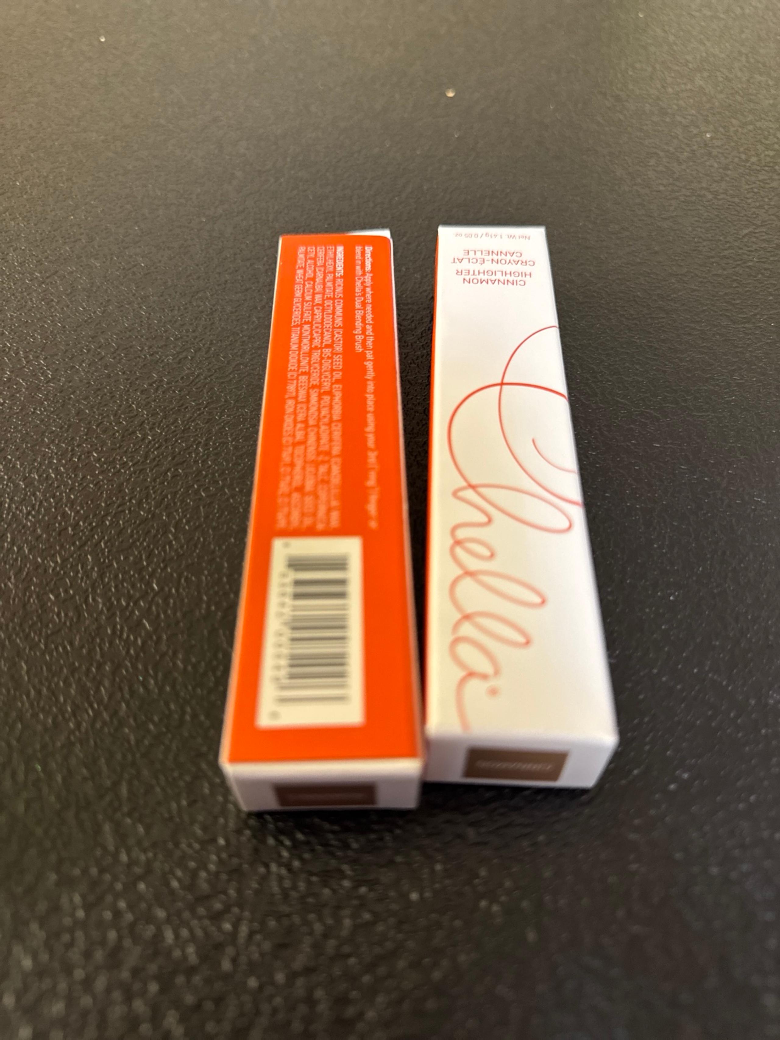 Lot of 2 Chella Cinnamon highlighter crayons