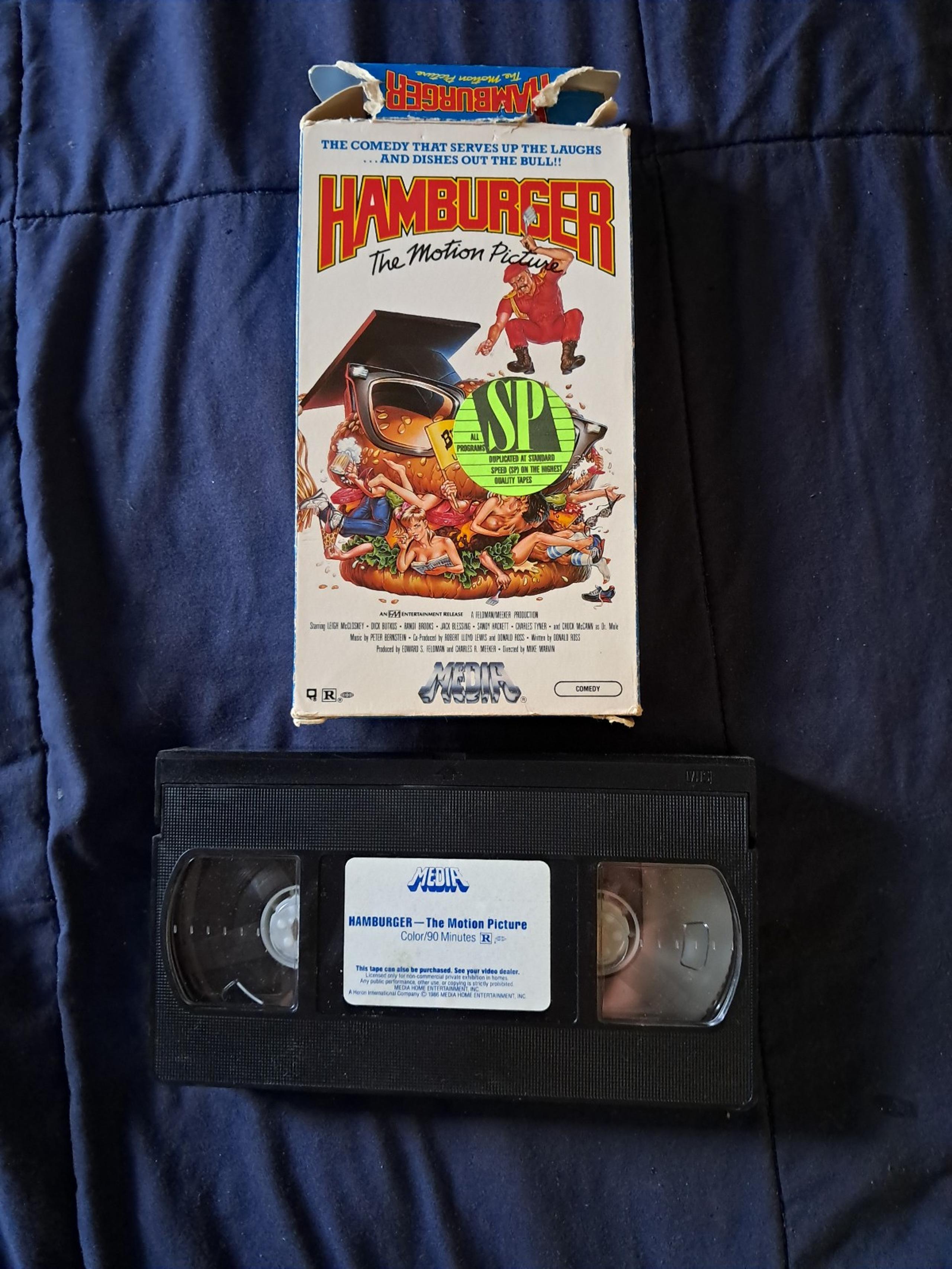 1986 Hamburger The Motion picture VHS