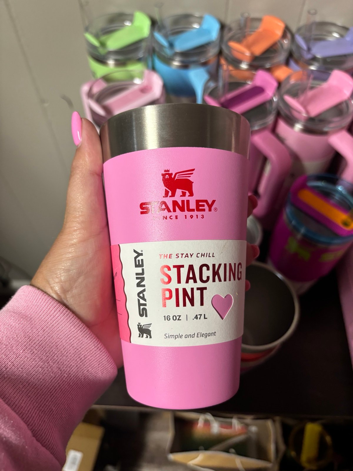 Stanley stacking pint