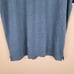 Sandro Paris Size XXL Beach Linen Polo Shirt Short Sleeve Blue Teal