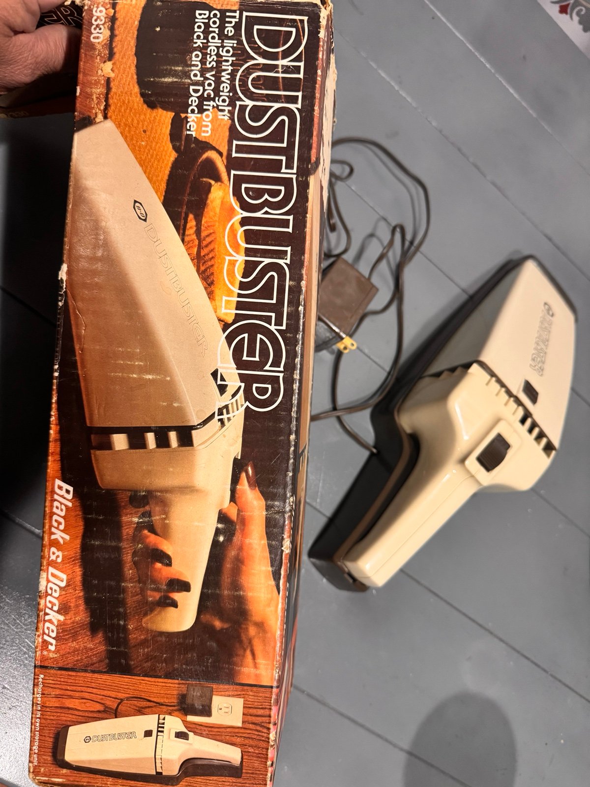 Dust buster Black and Decker vintage New