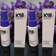 K18 Biomimetic HairScience AirWash Dry Shampoo 1.7 oz- 2 units