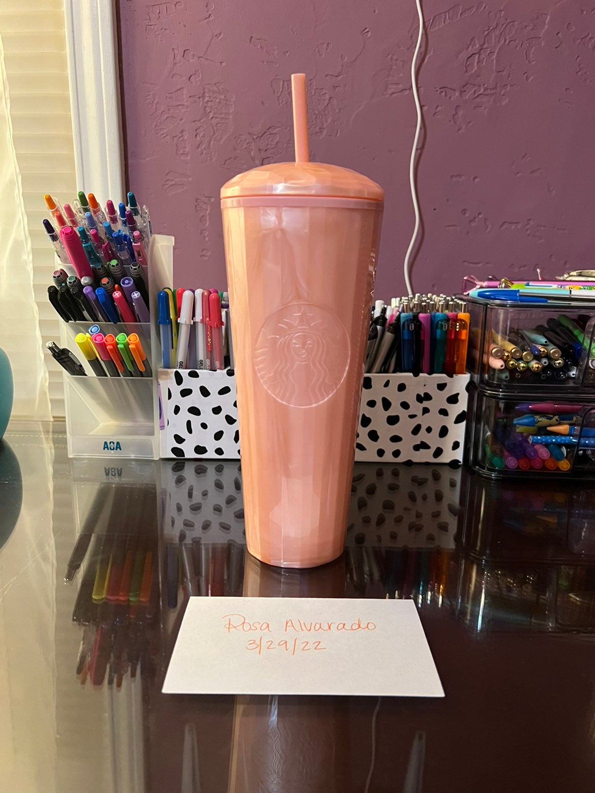 Starbucks 24oz Blush Dome Tumbler