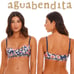 New Agua Bendita Lauren Eda Bikini Top sz XL