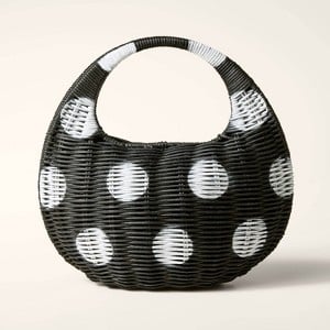 Kate Spade x Target Wicker Crescent Purse