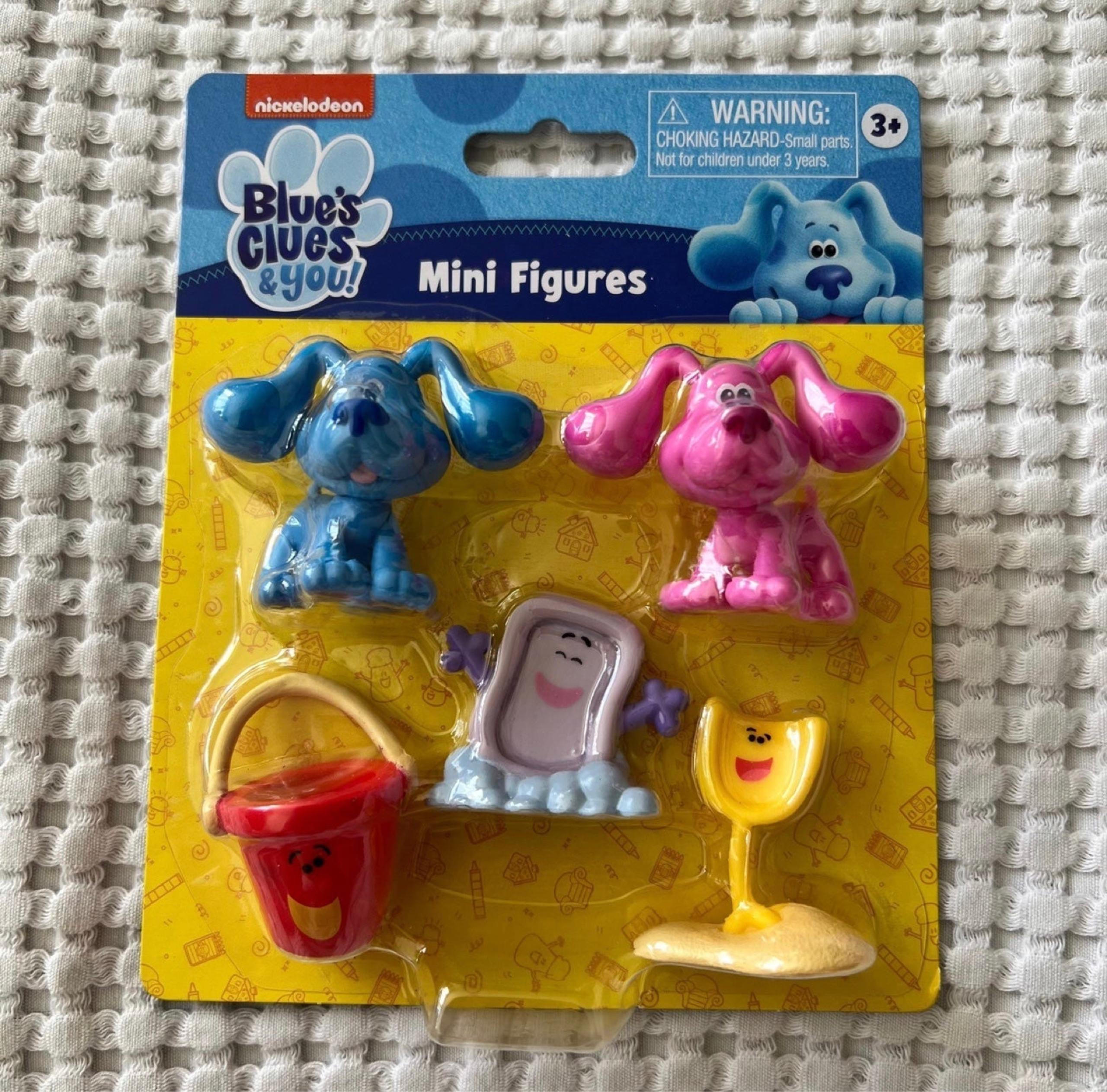 NIB BLUES CLUES MINI FIGURES & FIGURINES Nickelodeon Nick Jr
