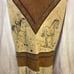 Vintage Suede Western Fringe Poncho