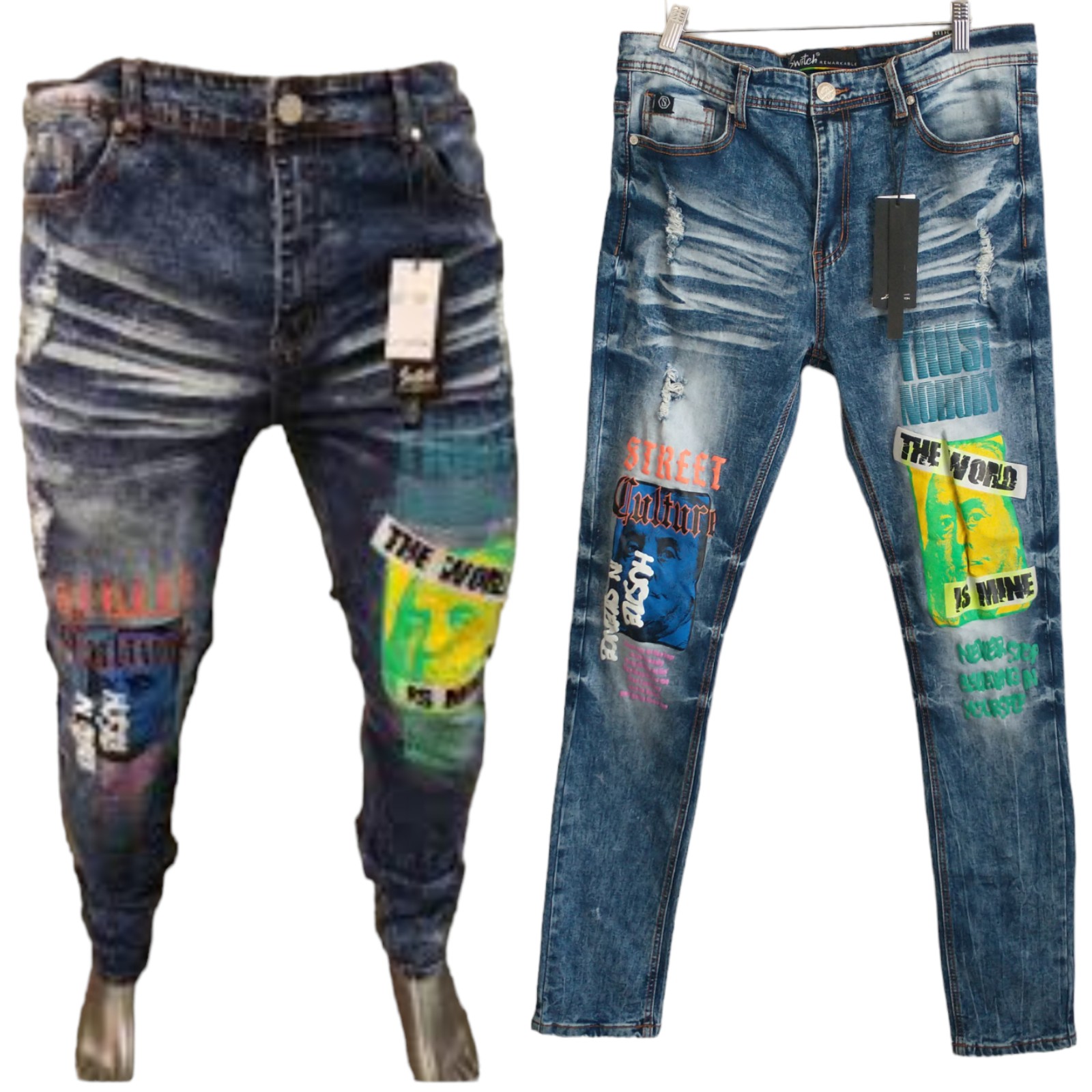 NWT Switch Indigo Men's Jeans