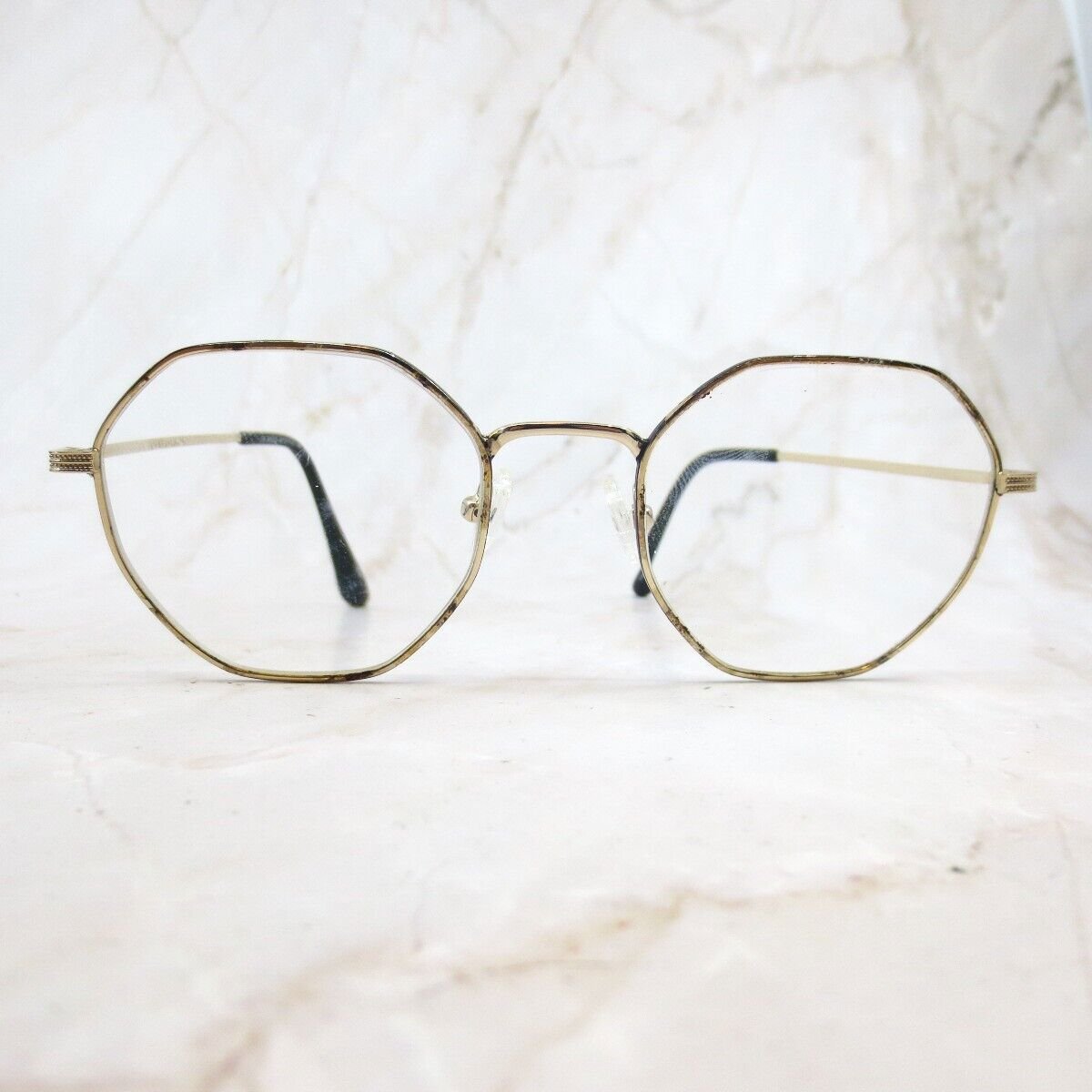Chelsea Morgan Eyeglasses Frame Women CM 202225 GD Gold Full Rim Round 51-20-140