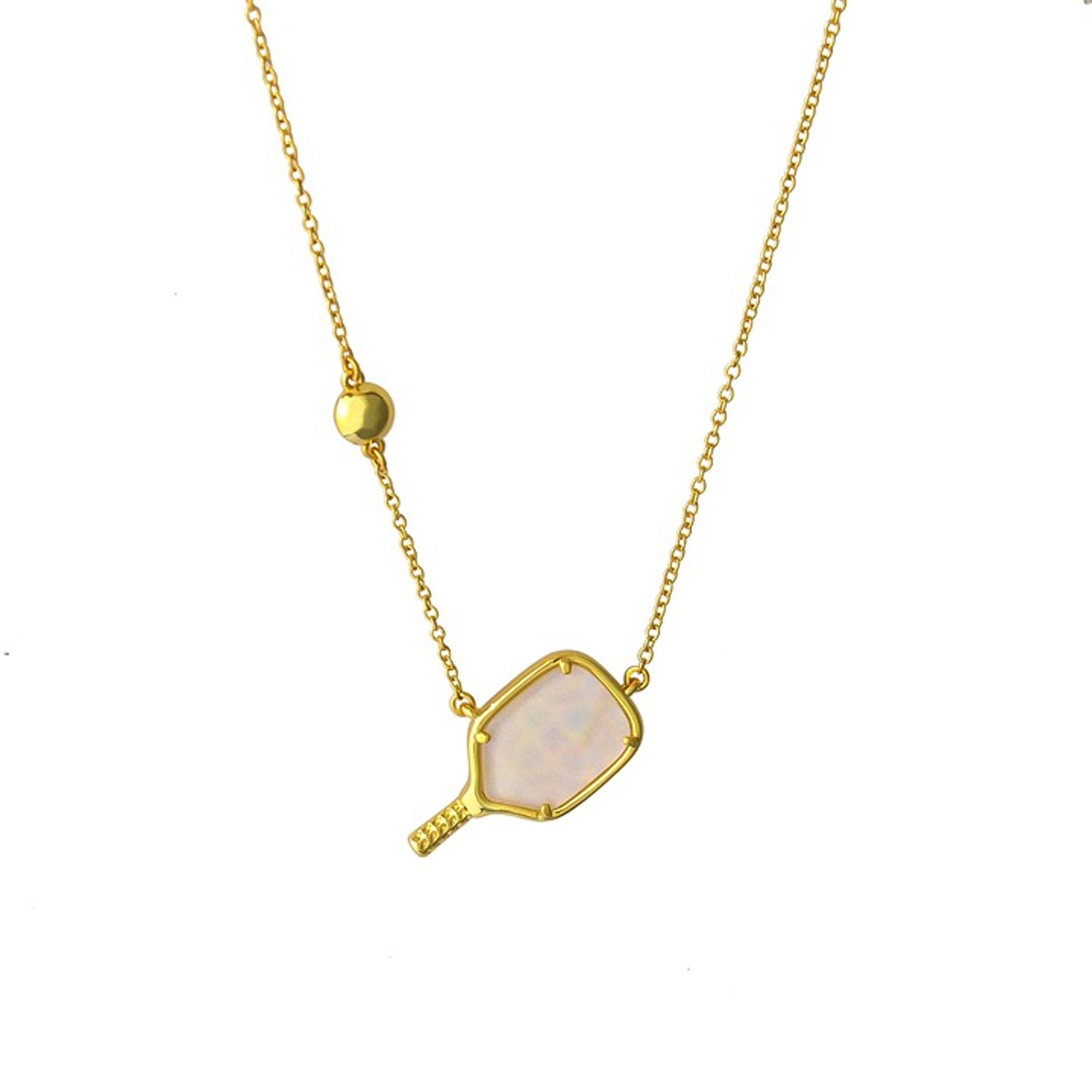 Kendra Scott Sports Series Tennis racket necklace