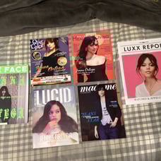 JENNA ORTEGA MAGAZINES LOT LUCID THE FACE MADAME FIGARO LUXX REPORT ARIZONA L@@K