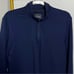 TEN THOUSAND The Over Zip Mock Neck Pullover Jacket in Navy Large