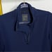 TEN THOUSAND The Over Zip Mock Neck Pullover Jacket in Navy Large