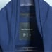 TEN THOUSAND The Over Zip Mock Neck Pullover Jacket in Navy Large