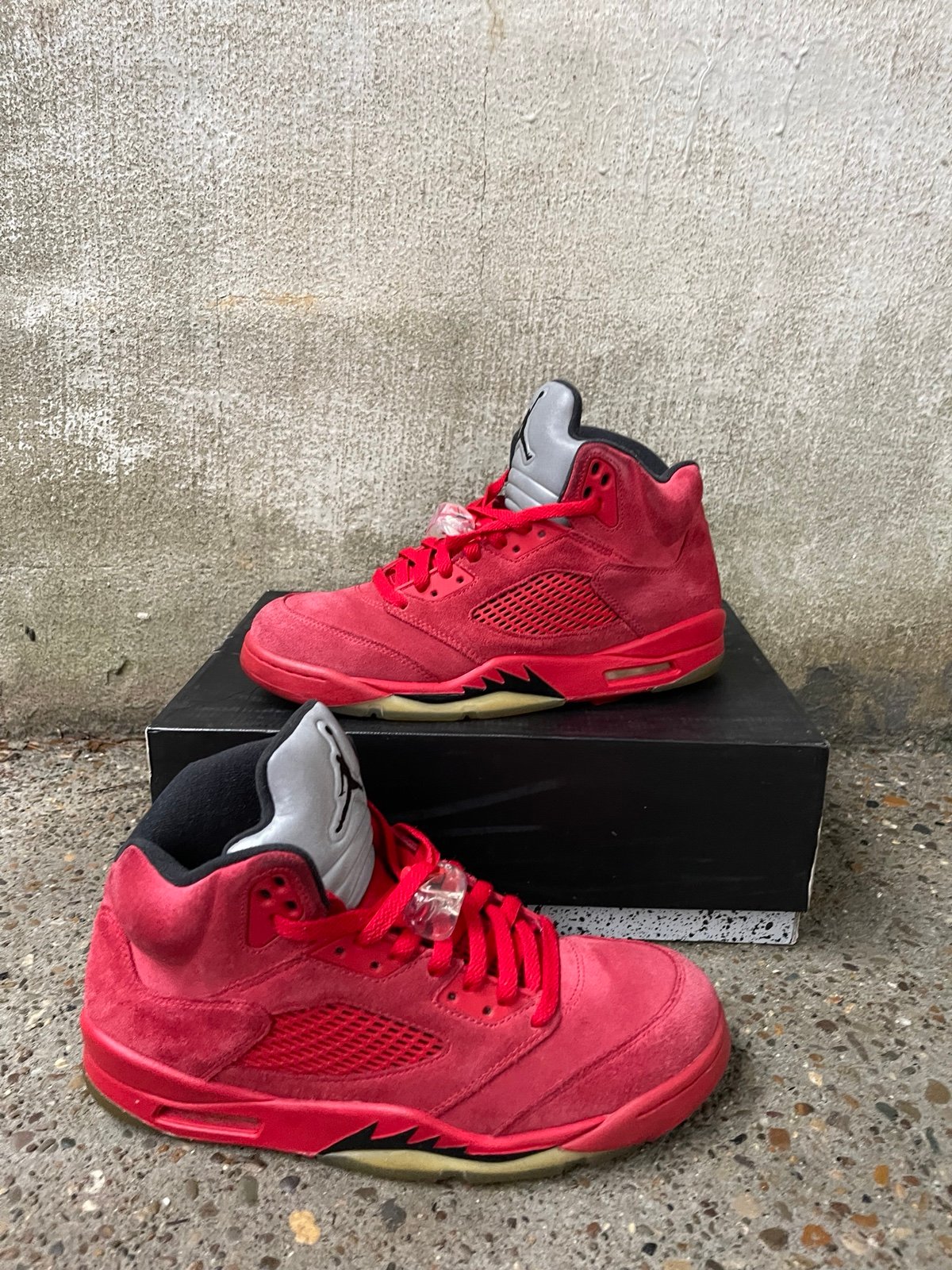 Jordan 5 Retro Red Suede