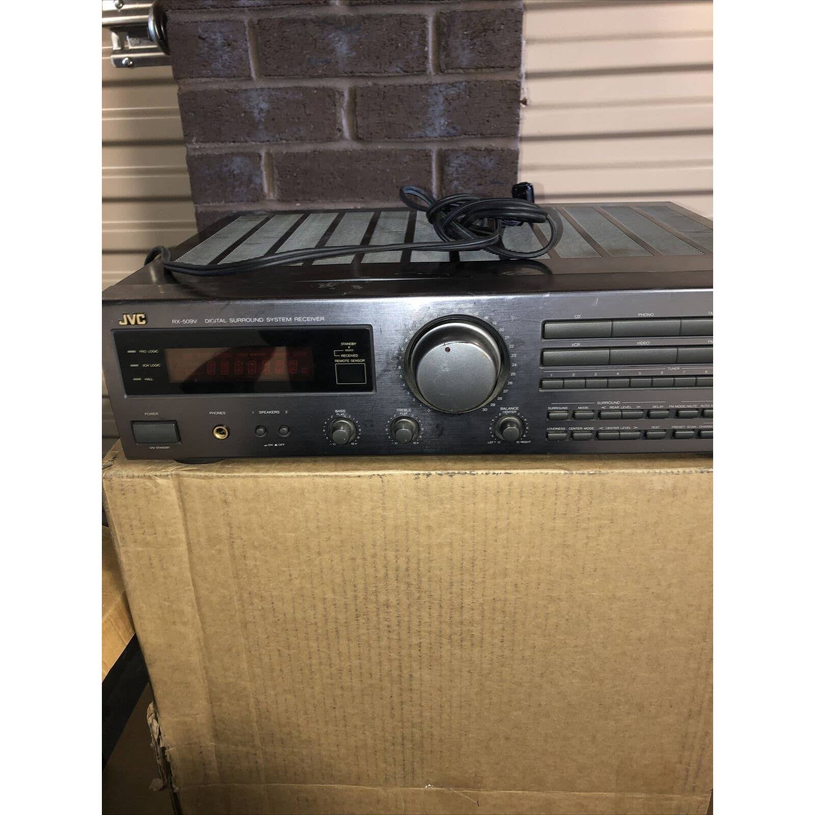 JVC Receiver RX-509V Surround Sound System Digital 5.1