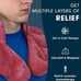 Aculief Heating & Cooling Shoulder Wrap w/LavenderAromatherapy- Pink