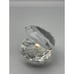 SWAROVSKI CRYSTAL FACETED CLAMSHELL WITH PEARL FIGURINE ~ SWAN MARK