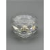 SWAROVSKI CRYSTAL FACETED CLAMSHELL WITH PEARL FIGURINE ~ SWAN MARK