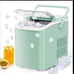 26.Lbs/24H Nugget Countertop Ice Maker with Soft Chewable Ice with Self-Cleaning