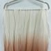 Eileen Fisher organic linen organic cotton blend ombré wide summer scarf