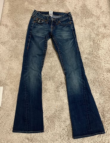 True Religion low rise jeans