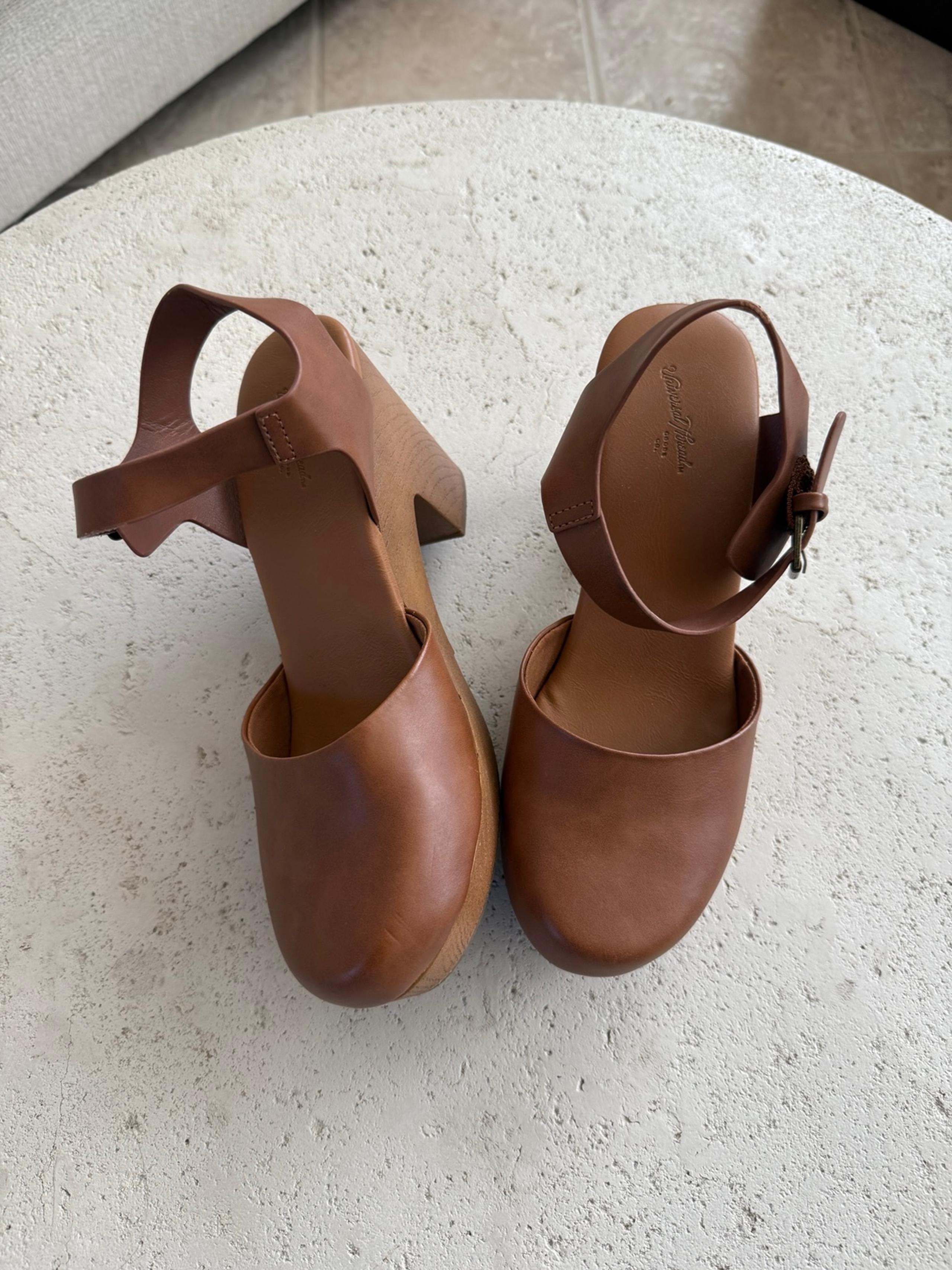 Brown Clogs Sandals