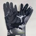 NIKE Air JORDAN VAPOR KNIT 4.0 Football Receiver Gloves Black AJ Size XL Xlg NEW