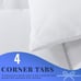 Duvet Insert with Corner Tabs