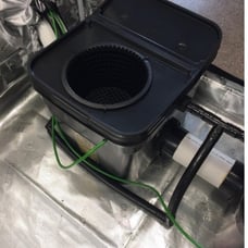 2-Plant RDWC Waterfall Hydroponic System w/ 5.3G External reservoir 4 growtent