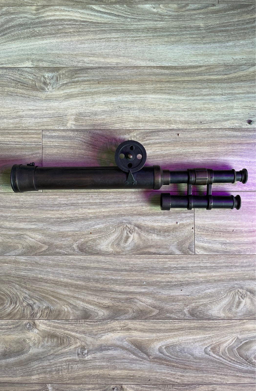 Antique Brass Telescope
